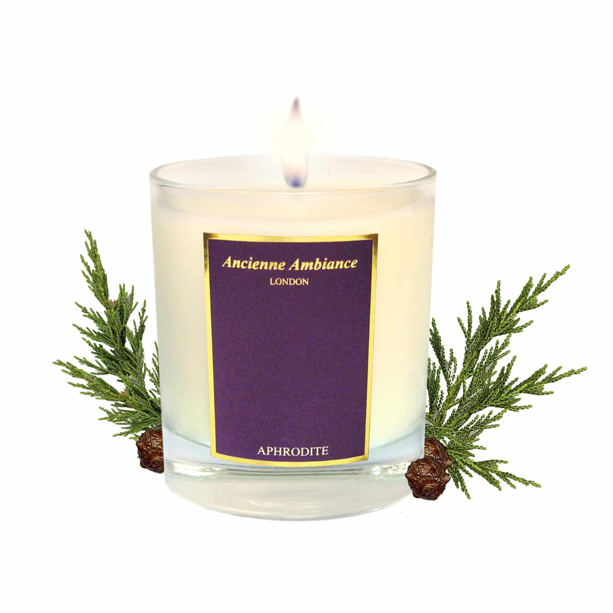 Aphrodite Cypress Luxury Scented Candle Ancienne Ambiance