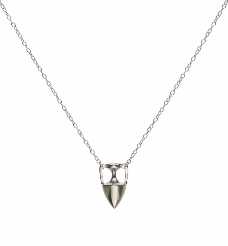 Maximos Silver Amphora Necklace