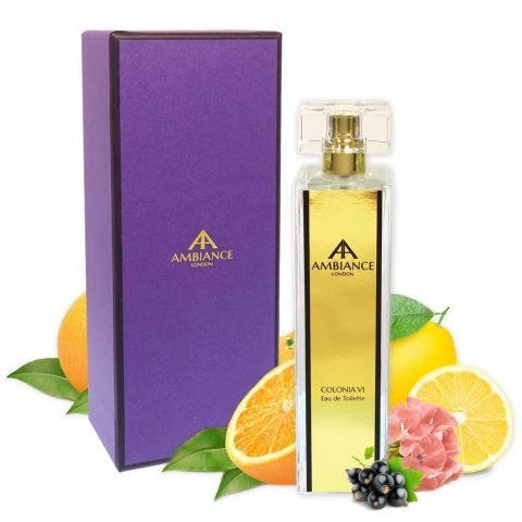 Colonia VI - blackcurrant peach perfume 100ml gift boxed - Ancienne Ambiance London niche perfumes