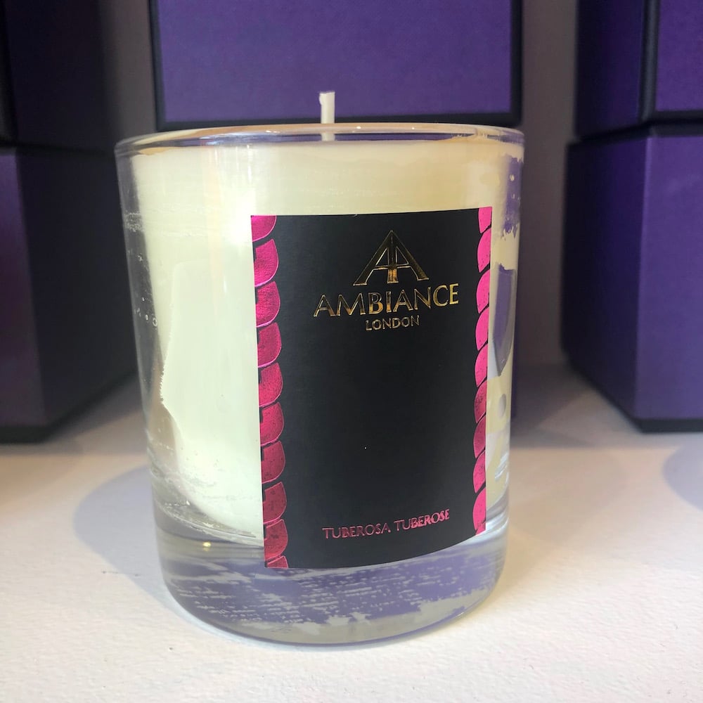 Luxury Tuberose Scented Candle Tuberosa Candle