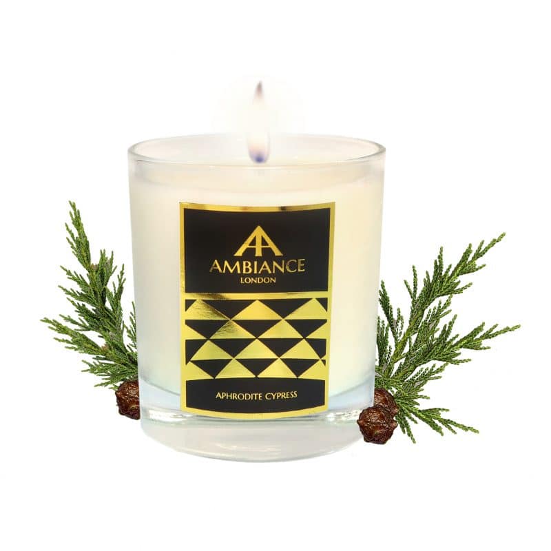 ancienne ambiance - Aphrodite Luxury Candle - Cypress Scented Candle