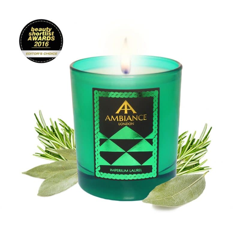 ancienne ambiance Imperium Laurel luxury scented candle - limited edition - beauty short list awards