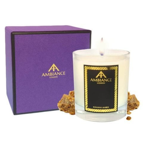 ancienne ambiance - Romana Luxury Candle - Amber Scented Candle - giftboxed candle