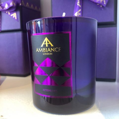 ancienne ambiance limited edition alteeneh luxury scented candle - purple fig scented candle shelfie