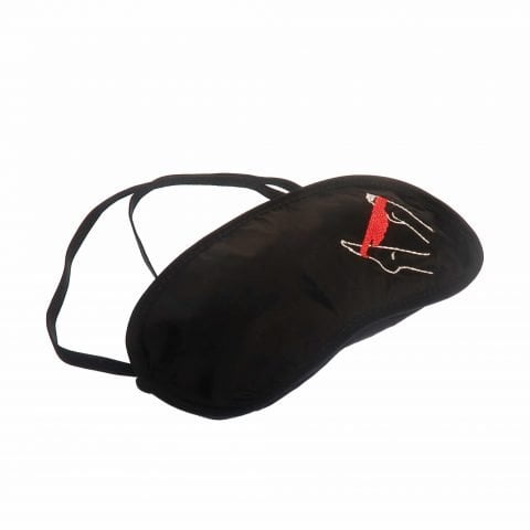 Melissa Wear Your Heart Embroidered Sleep Mask - ancienne ambiance london