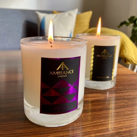 ancienne ambiance luxury candles set - luxury scented candle gift set duo