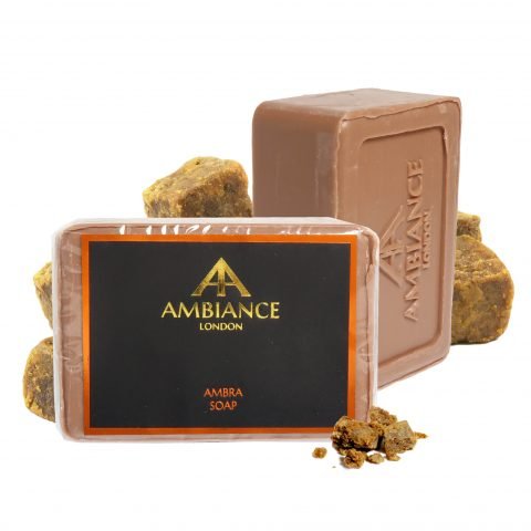luxury soap - amber scented soap - amber soap - amber savon de marseille - ancienne ambiance soap