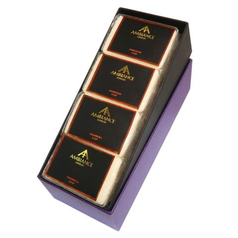 ancienne ambiance luxury soap bars - luxury almond soap set - white luxury soap set