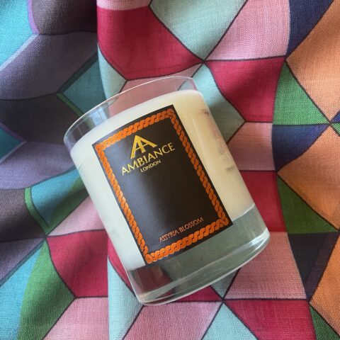 assyria blossom candle - orange blossom scented candle - neroli scented candle - ancienne ambiance handpoured candles
